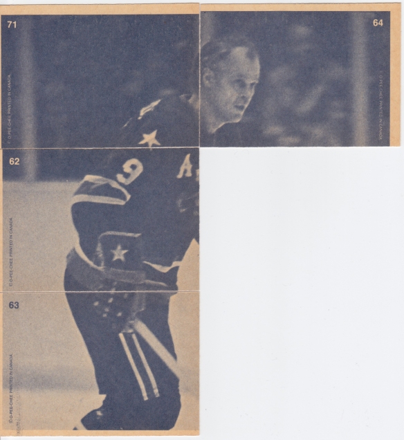 76-77 OPC WHA Howe Puzzle